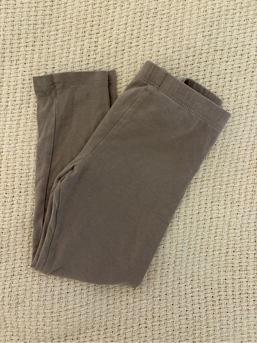 H&M girls  Stretch Cotton Pants — Taupe